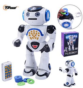 Top Race Remote Control Walking Talking Toy Robot