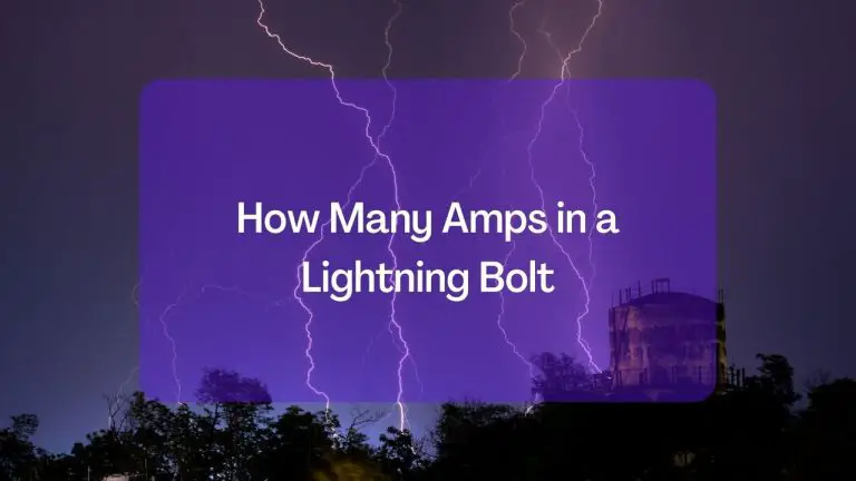 How Many Amps in a Lightning Bolt
