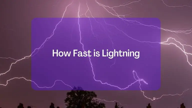 How Fast is Lightning