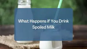 What Happens if You Drink Spoiled Milk